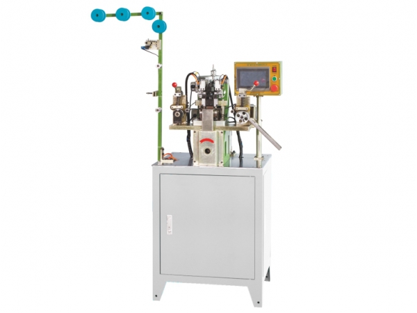 Automatic nylon zipper CNC gapping & stripping machine