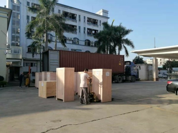 40‘HQ Shipment For Zhenyu Zipper Machine To Turkey