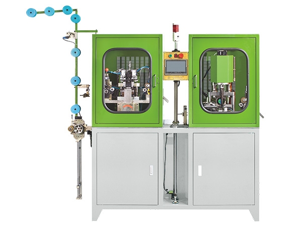 Máquina completamente automática de separación invisible, pelado y parada de fondo CNC