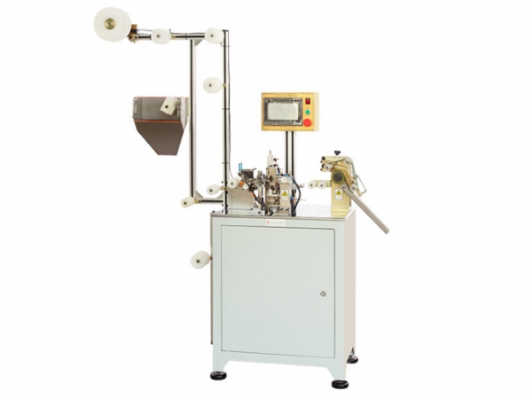 Máquina de unión a cadena de cremallera de plástico automática