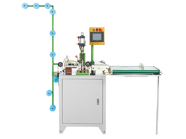 Automatic closed-end zipper ultrasonic zig zag cutting machine