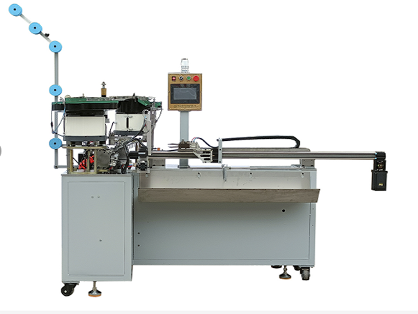 Two Slider Mounting And Cutting Machines For Nylon Zipper