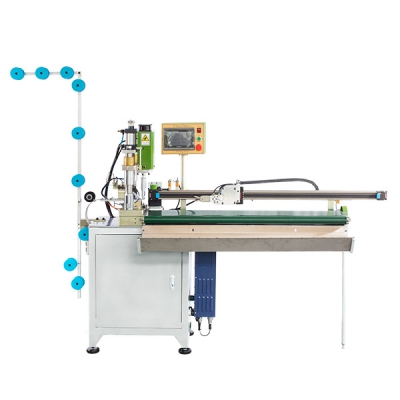 Cortadora de zigzag ultrasónica con cremallera de cierre cerrado automática
