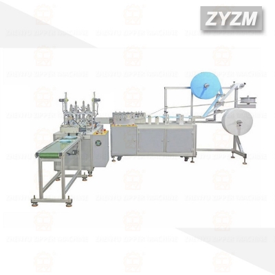 Full-auto 3ply Disposable Face Mask Making Machine with Servo 
