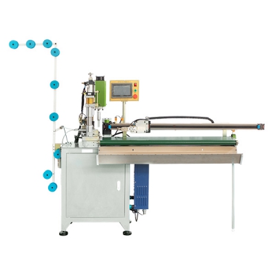 Automatic open-end zipper towing altrasound cutting machine